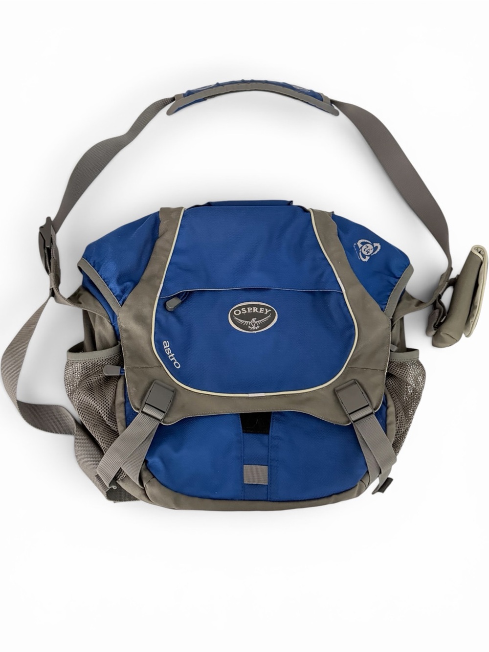 OSPREY Blue Astro Courier Messenger Laptop Shoulder Bag 15.4" one size